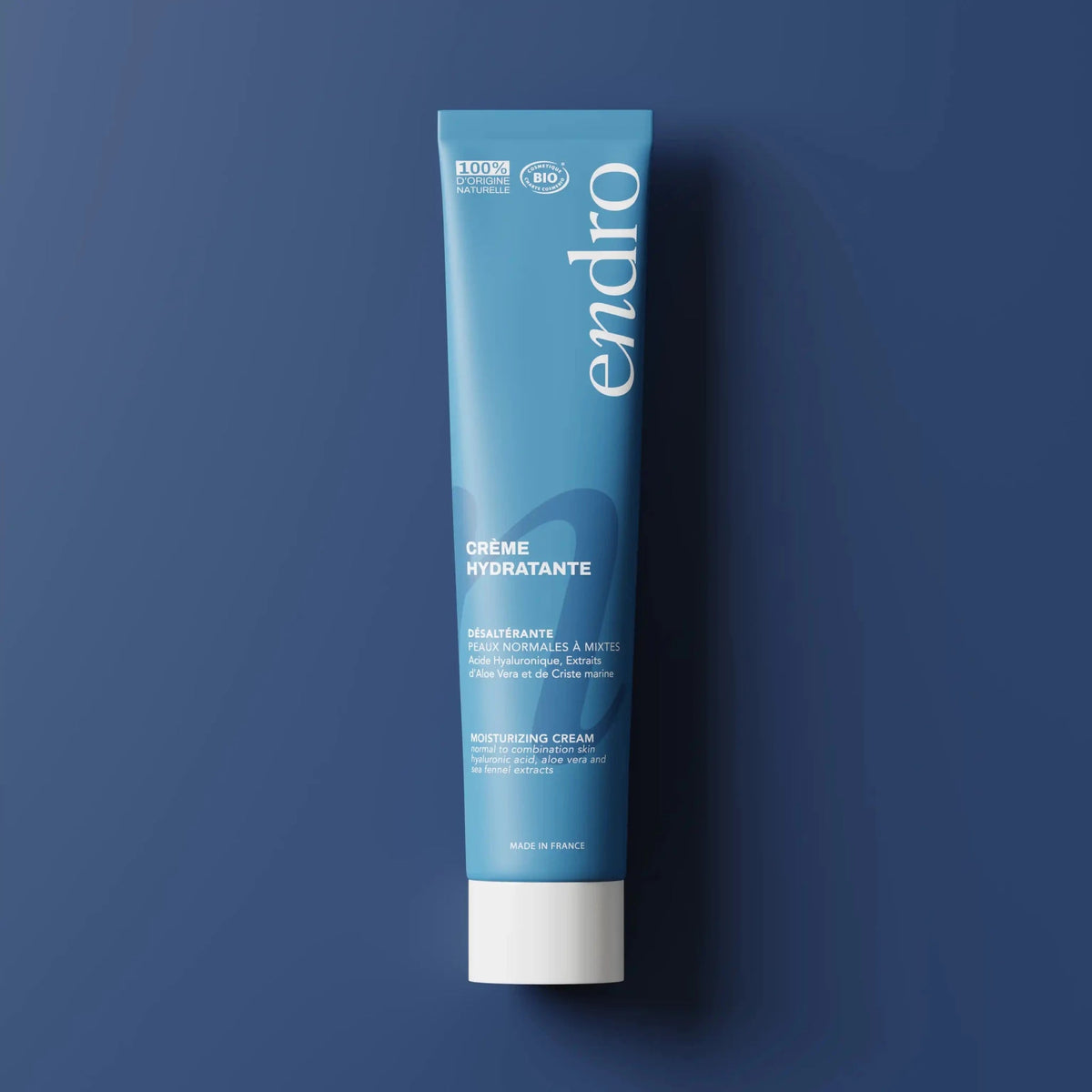 Light Fluid Hydrating Organic Face Cream (Flaxseed Oil & Lychee Rose)