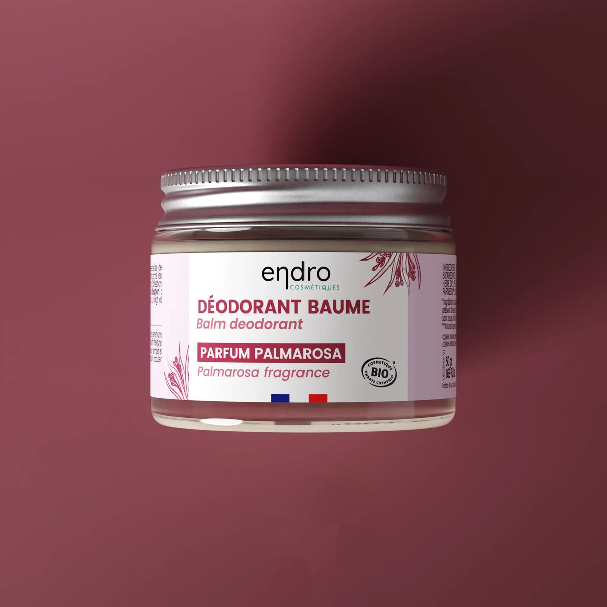 Original Heritage Formula Solid Deodorant Balm - Organic Palmarosa