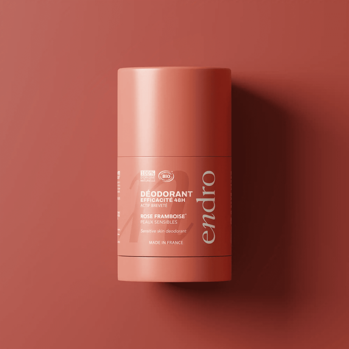 Rechargeable 48H Solid Deodorant Stick - Rose & Raspberry