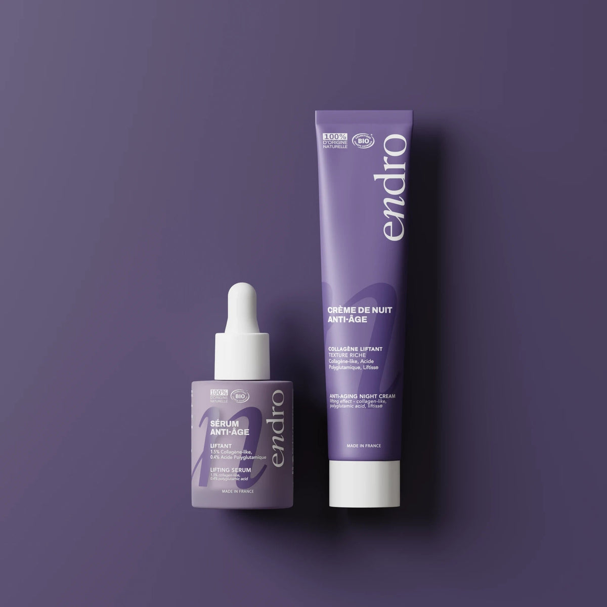 Lifting Anti-Aging Facial Duo (Collagen Serum + Firming Cream)